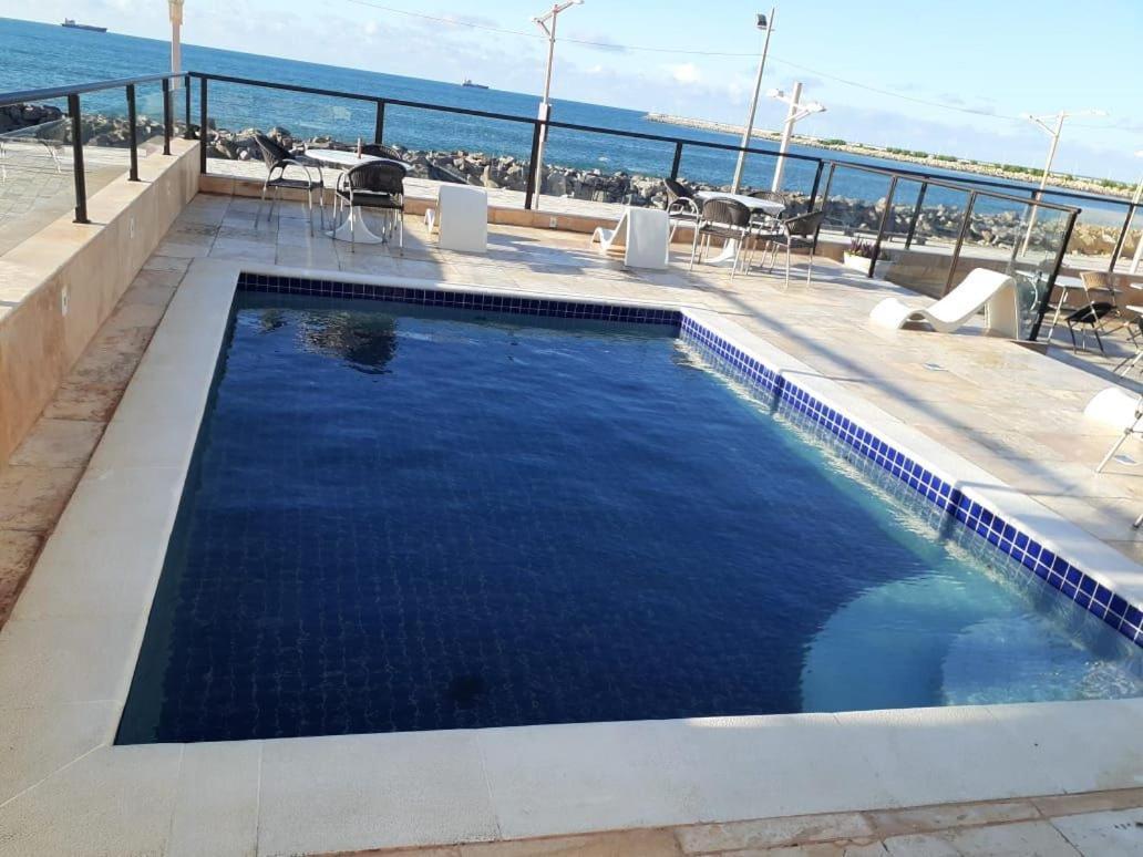 804 Lindo Flat Mobiliado Com Vista Lateral Mar Na Praia De Iracema Apartment Fortaleza  Exterior photo