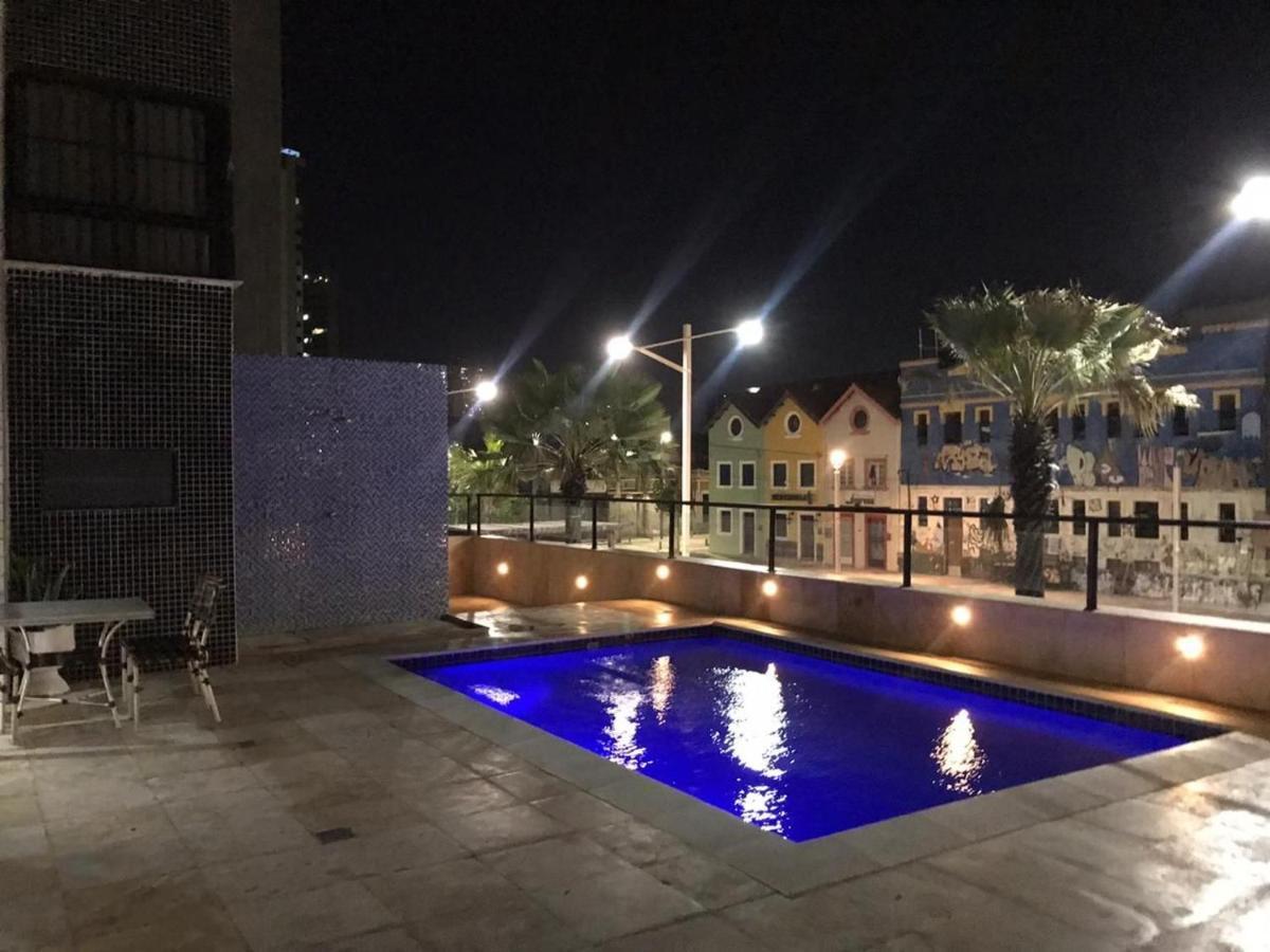 804 Lindo Flat Mobiliado Com Vista Lateral Mar Na Praia De Iracema Apartment Fortaleza  Exterior photo